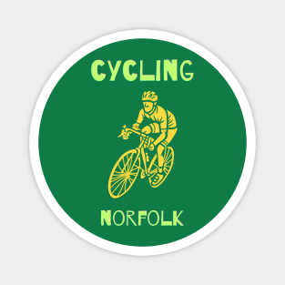 Cycling Norfolk Magnet